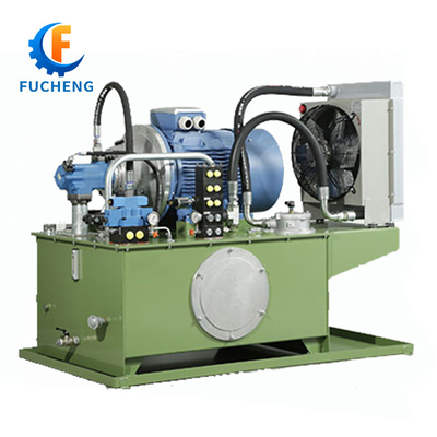 Fucheng 12V/24V AC 220V/380V stazione idraulica con struttura standard e motore a pistoni