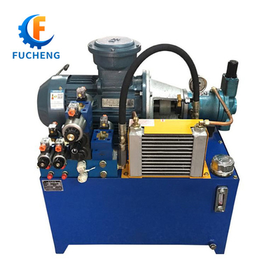 Fucheng 12V/24V AC 220V/380V stazione idraulica con struttura standard e motore a pistoni