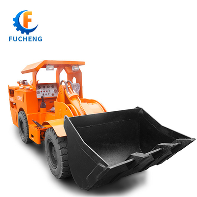 FUCHENG 0,6 m3 / 0,75 yd3 Caricatore articolato LHD Diesel sotterraneo per l'estrazione mineraria