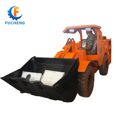 FUCHENG 0,6 m3 / 0,75 yd3 Caricatore articolato LHD Diesel sotterraneo per l'estrazione mineraria