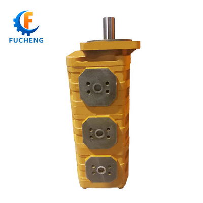 Apparecchiature idrauliche pompa per olio a ingranaggi tandem serie Cbgj2-2 con materiale in ghisa