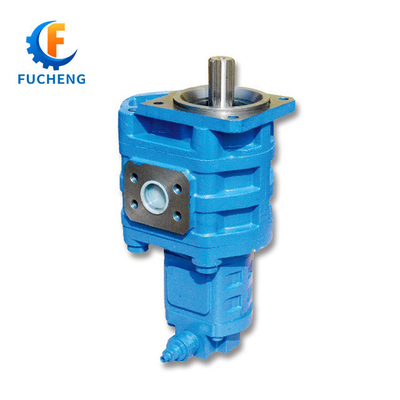 Apparecchiature idrauliche pompa per olio a ingranaggi tandem serie Cbgj2-2 con materiale in ghisa