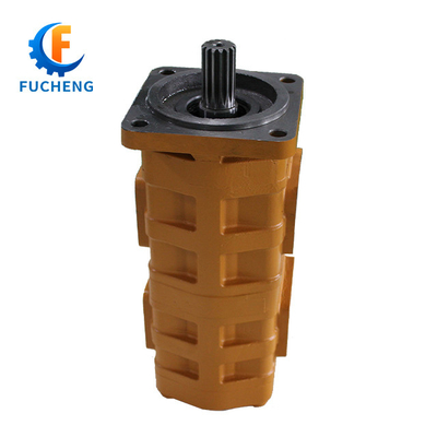 Apparecchiature idrauliche pompa per olio a ingranaggi tandem serie Cbgj2-2 con materiale in ghisa
