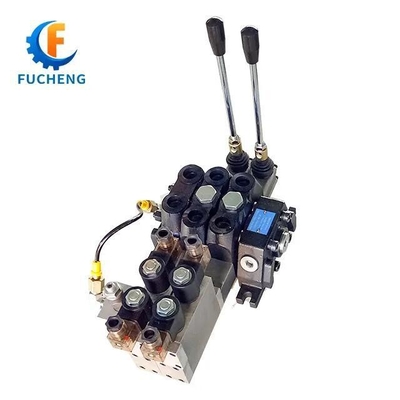 Controllo manuale Valvola di controllo direzionale idraulica DCV100/2-S 75.9 Pressione 100LPM Flusso