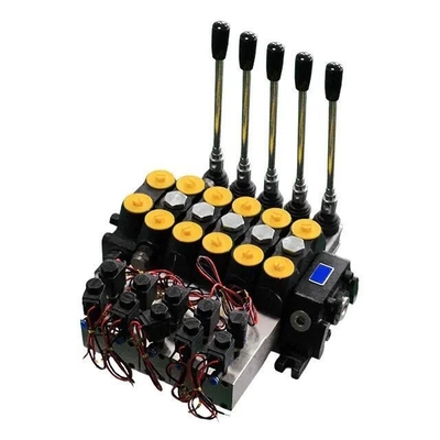 Fucheng DCV100/2-S Valvola di controllo direzionale idraulica di flusso 100LPM su richiesta del cliente