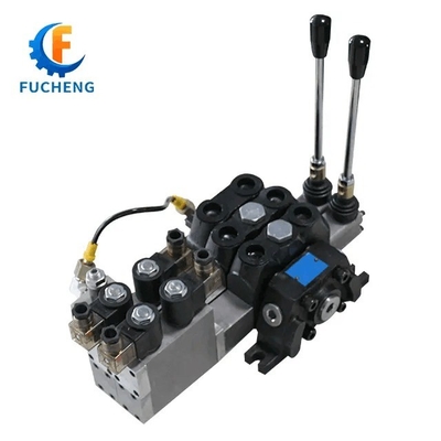 Fucheng DCV100/2-S Valvola di controllo direzionale idraulica di flusso 100LPM su richiesta del cliente