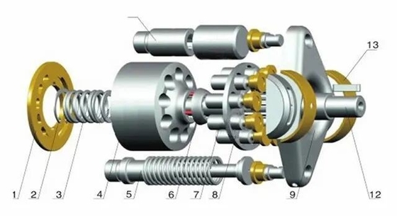 Fucheng Rexroth A10vo Serie A10VSO28DFR/31R PPA12N00 Dislocamento 280cm3 Pompa a pistoni