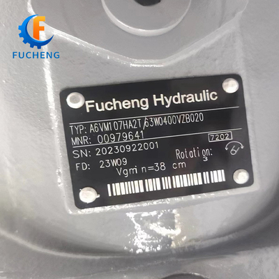 A6VM107 Motore Fucheng per Rexroth A6VM107HD2/63W-VZB380B Combinazione di unità idrauliche