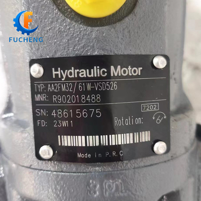 Motore fisso a pistone assiale idraulico Rexroth in ghisa A2FM32-61W-VSD526