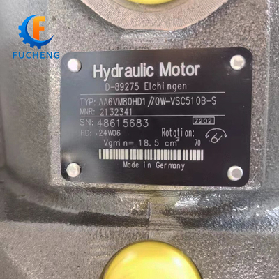 Motore idraulico AA6VM80HD1-70W A6VM con motore idraulico ad alta pressione