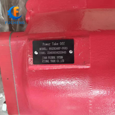852XGAKP-F6XS Power Take Offs Pompa idraulica per scaricatori di rifiuti Assemblaggio del sistema idraulico