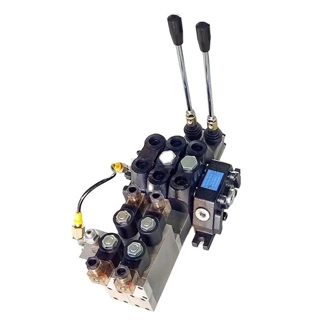 Fucheng DCV100/2-S Valvola di controllo direzionale idraulica di flusso 100LPM su richiesta del cliente