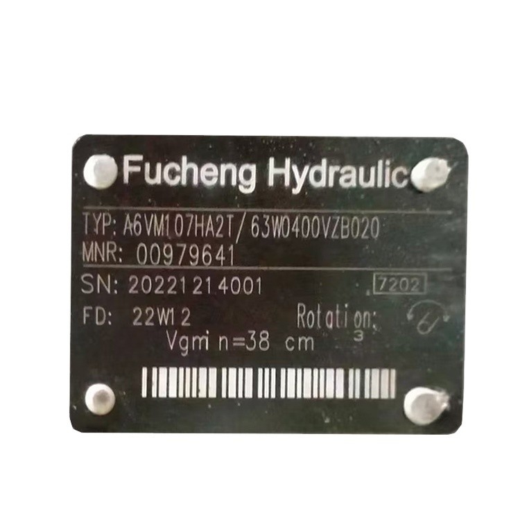 Standard per motore a pistoni idraulici ad alta pressione Fucheng A6VM80 Rexroth A6VM Series